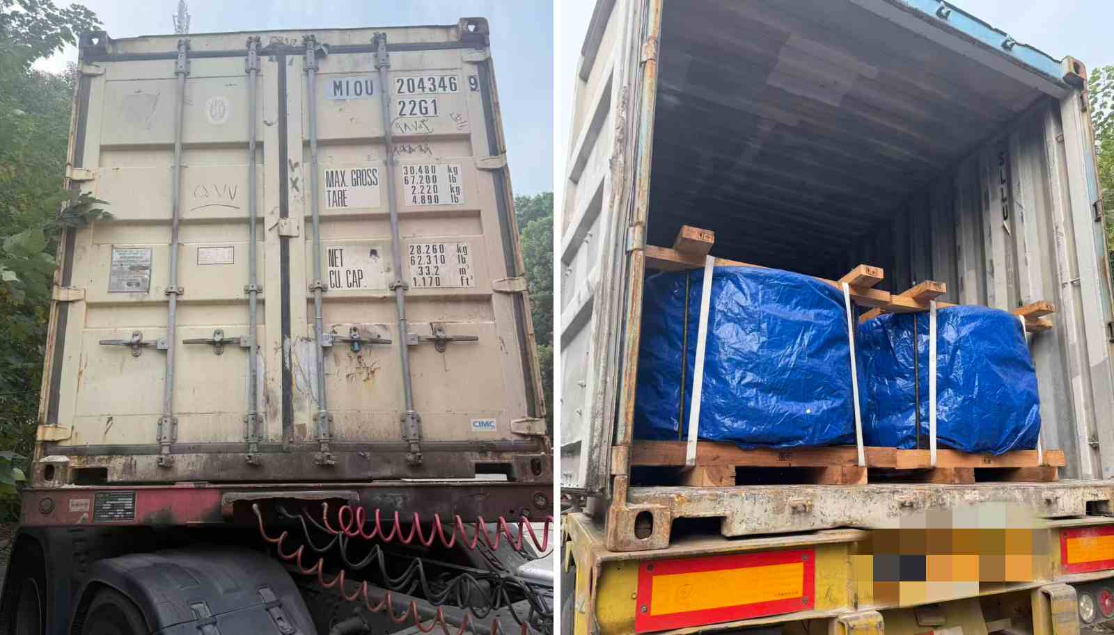 1 नवंबर, 2025 को कनाडा के लिए 320 WCA1016 ट्रेन पहियों की शिपमेंट